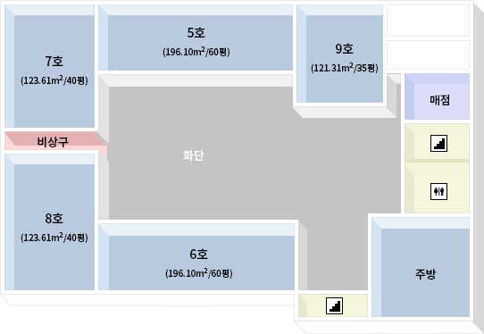 지하 1층 평면도